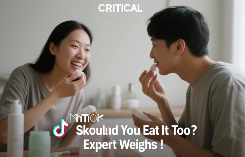 TikTok's Skincare Trend: Should You Eat It Too? Expert Weighs In