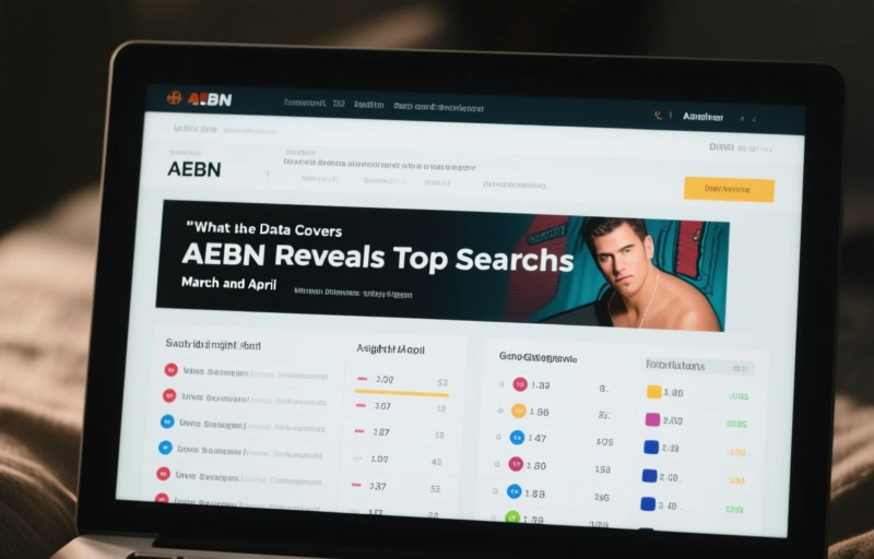 Visual representation of AEBN Reveals Top Searches for March and April