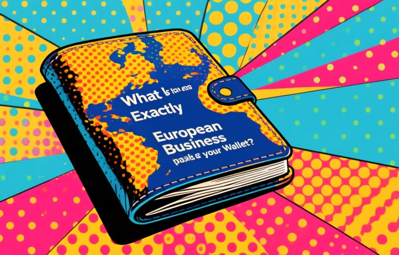Visual representation of European Business Wallet