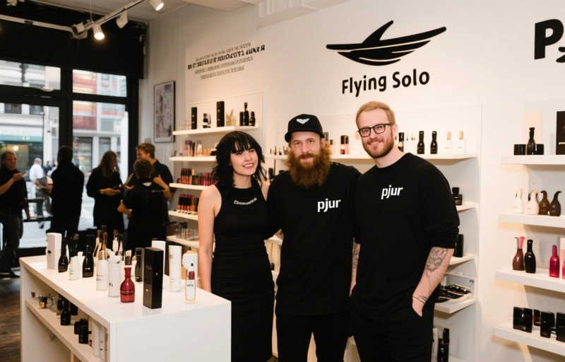 Visual representation of pjur Intimate Products Launch at NYC's Flying Solo Boutique