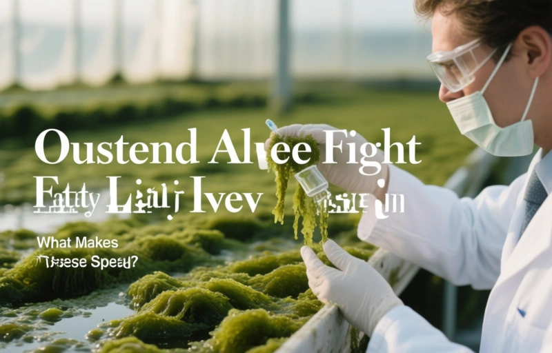Visual representation of Oostend Algae Fight Fatty Liver Disease in New Study
