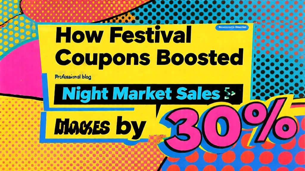 How Festival Coupons Boosted Night Market Sales by 30%
