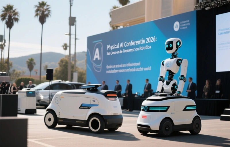 Visuele weergave van Physical AI Conferentie 2026
