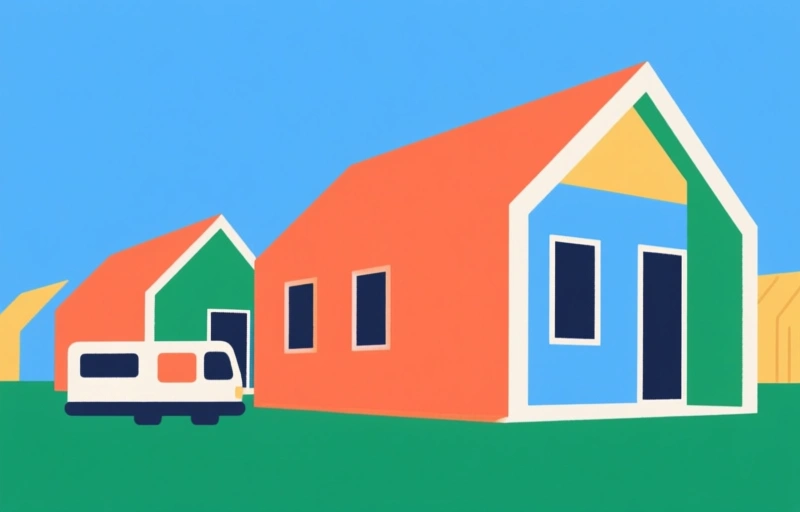 Visuele weergave van Prefab woning kopen