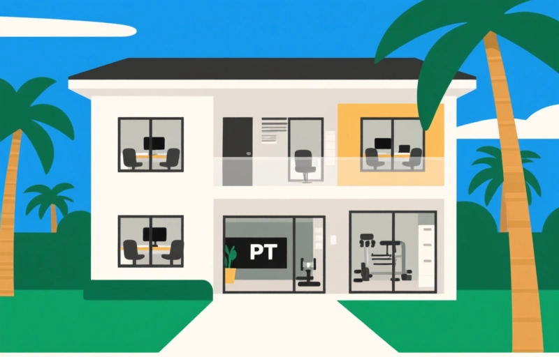 Double Office Suite for Sale in Palm Beach Gardens