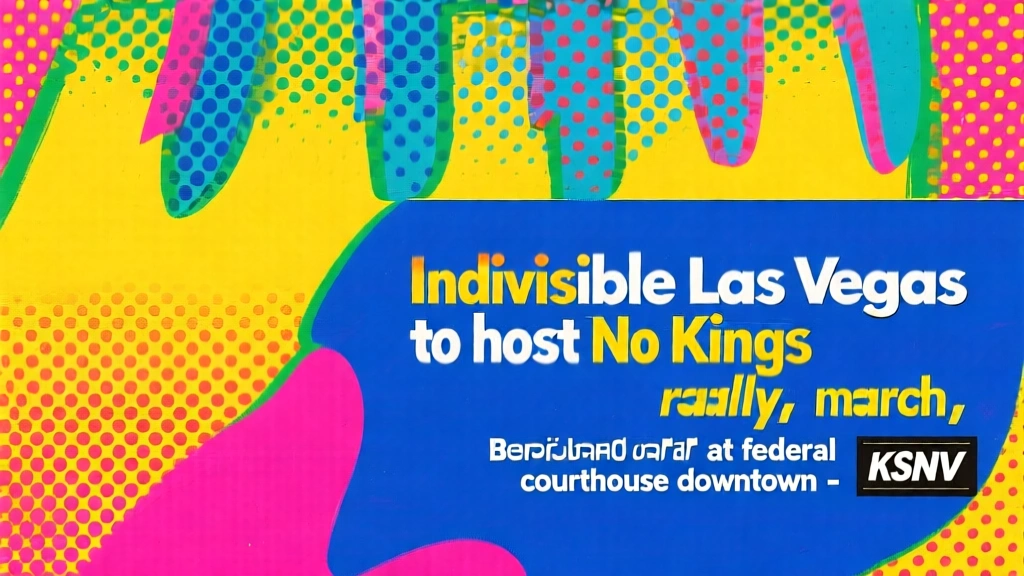 No Kings Protest in Las Vegas: Demonstration am Bundesgericht