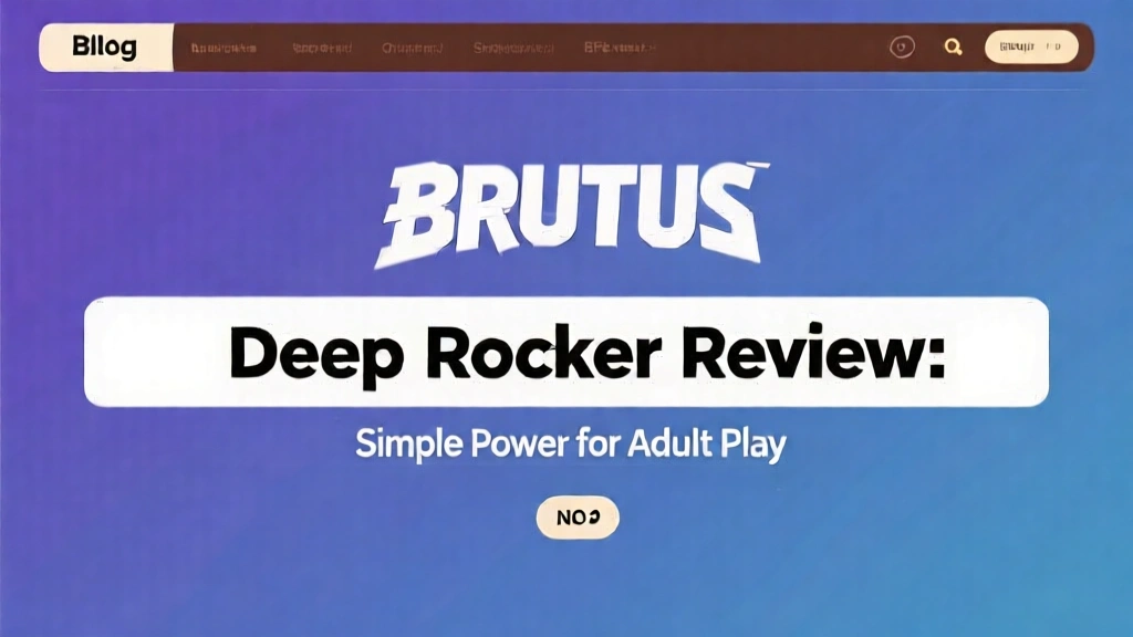 BRUTUS Deep Rocker Review: Simple Power for Adult Play