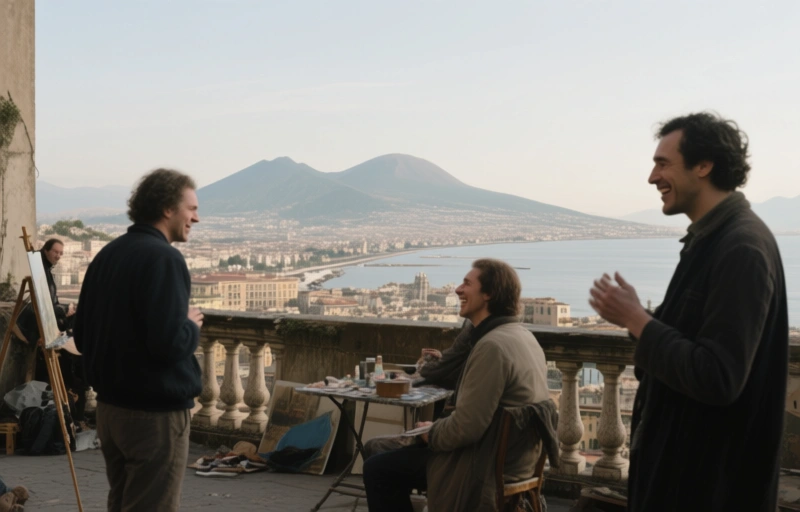 Decoding Stinemolen's Panorama of Naples