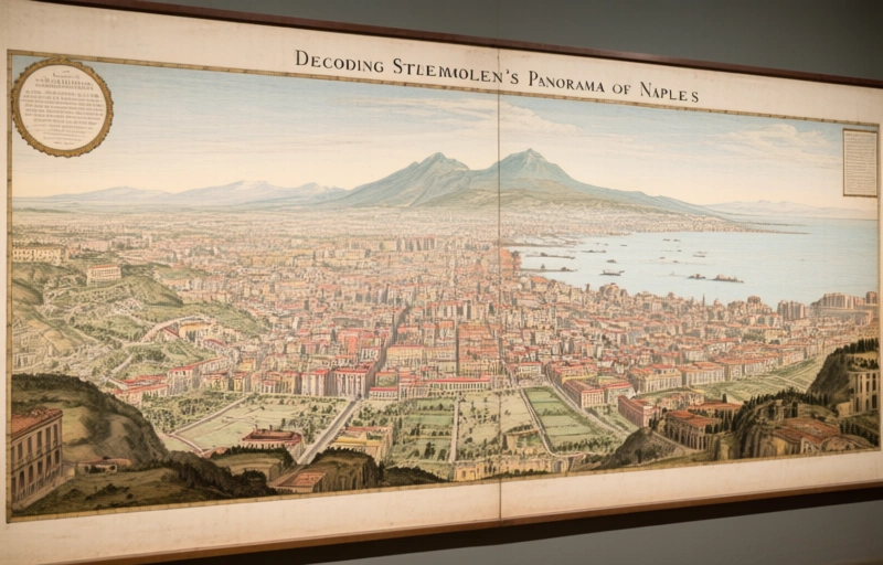 Visual representation of Decoding Stinemolen's Panorama of Naples