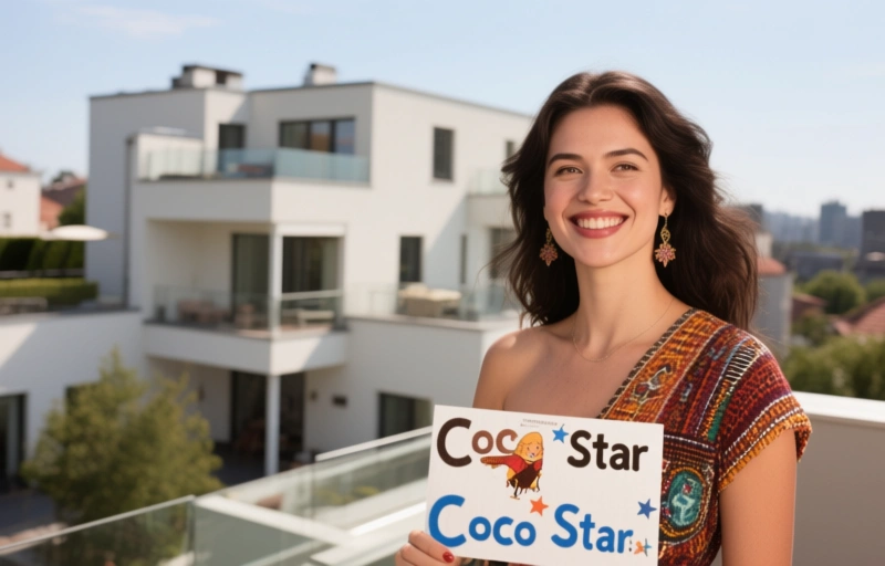 Visuelle Darstellung von Coco Star