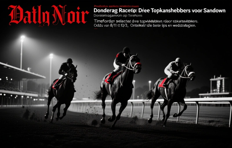 Donderdag Racetips: Drie Topkanshebbers voor Sandown