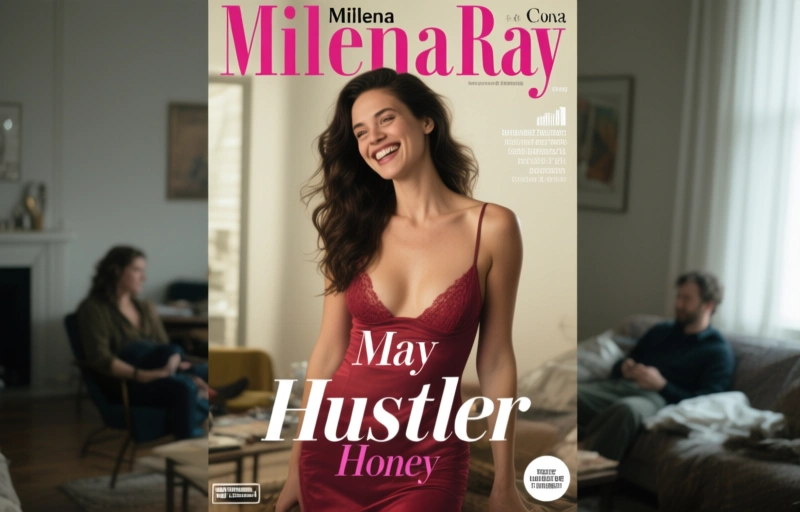 Milena Ray Named Hustler's May Cover Honey