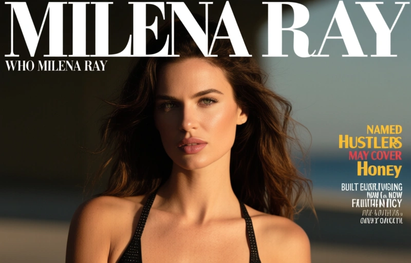 Visual representation of Milena Ray Named Hustler's May Cover Honey