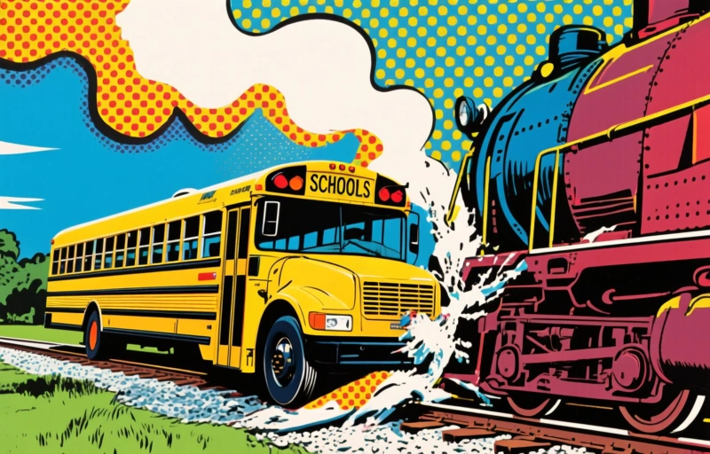 School Bus Clipped by Train in Sumter County Incident