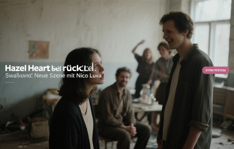 Hazel Heart zurück bei Swallowed: Neue Szene mit Nico Luva