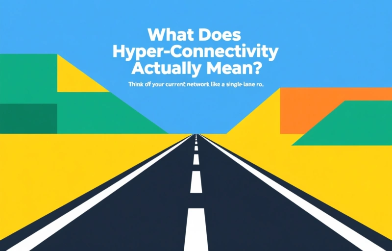 Visual representation of Qualcomm's Hyper-Connectivity Revolution in Wireless LAN