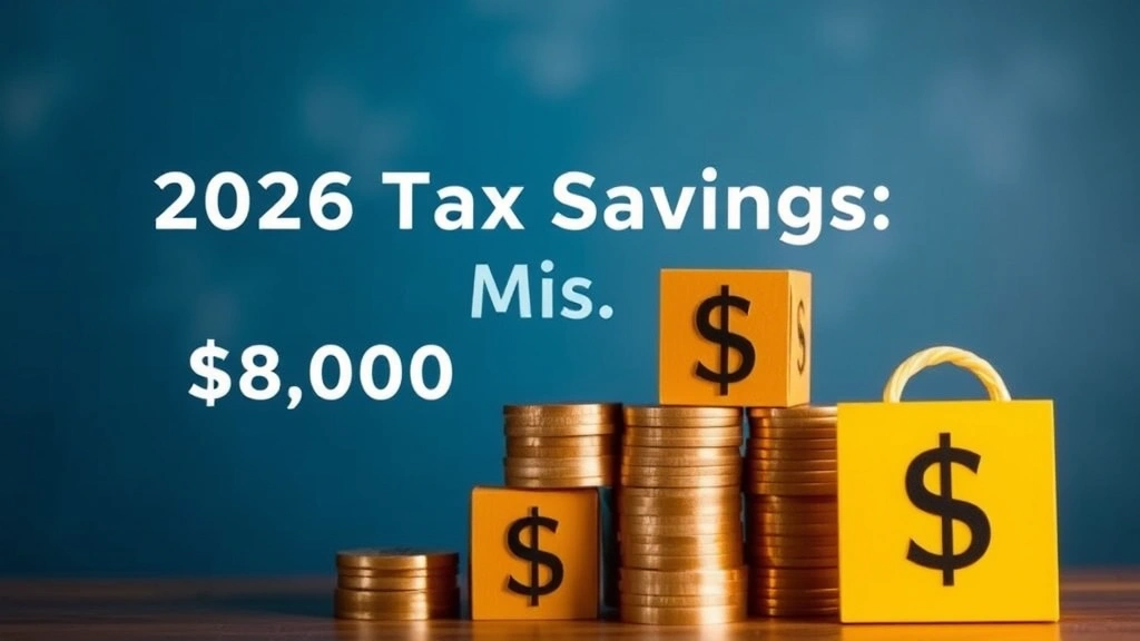 2026 Tax Savings: Don't Miss This $8,000 Deduction