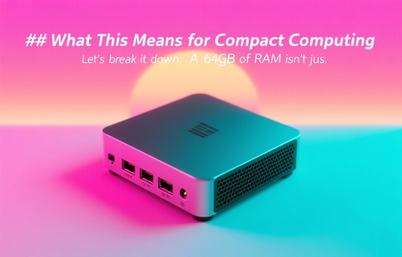 Visual representation of Zotac's Edge AI Mini PC