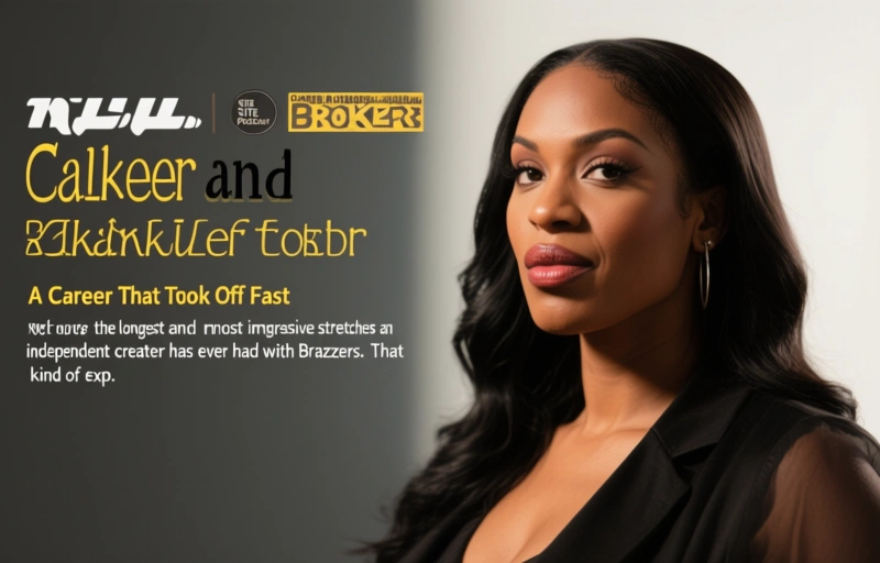 Visual representation of Ny Ny Lew Talks Career and Brazzers on Adult Site Broker Podcast