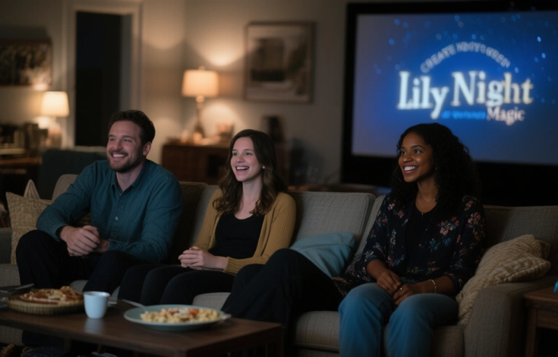 Lilly Bell and Ameena Green Create Movie Night Magic
