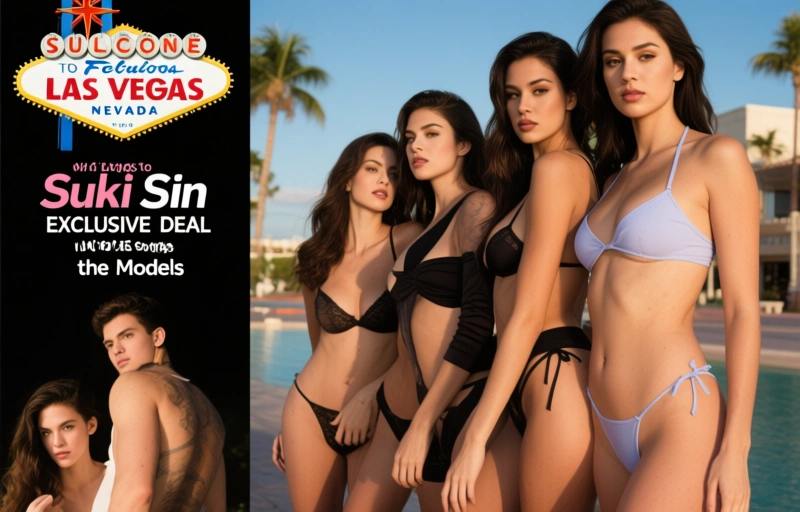 Visual representation of Suki Sin Signs Exclusive Deal with Coxxx Models