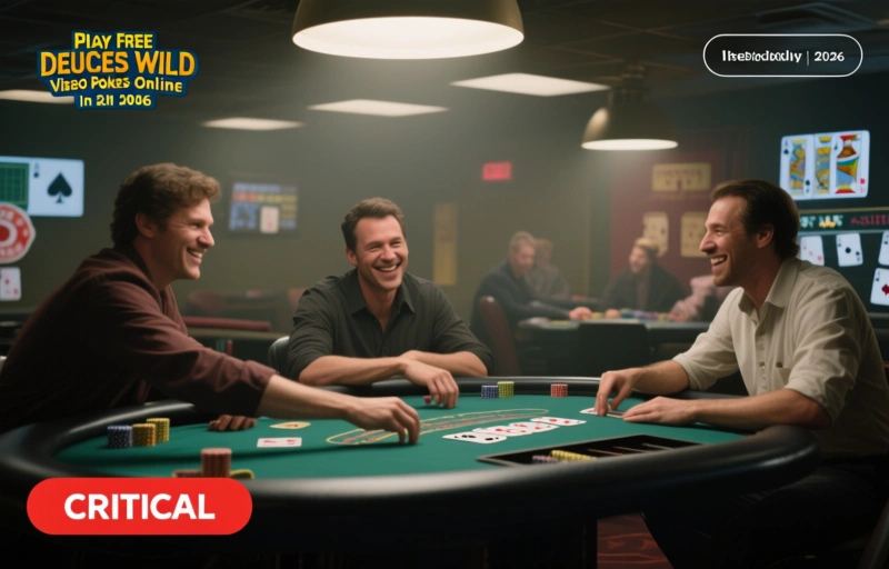 Play Free Deuces Wild Video Poker Online in 2026
