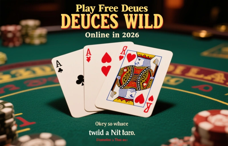 Visual representation of Play Free Deuces Wild Video Poker Online in 2026