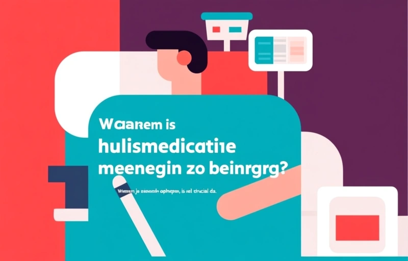Visuele weergave van Thuismedicatie meenemen naar ziekenhuis