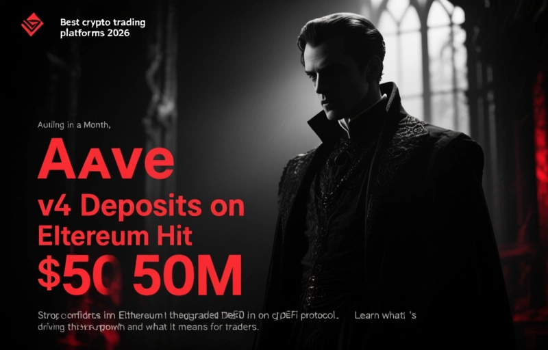 Aave v4 Deposits on Ethereum Hit $50M, Doubling in a Month