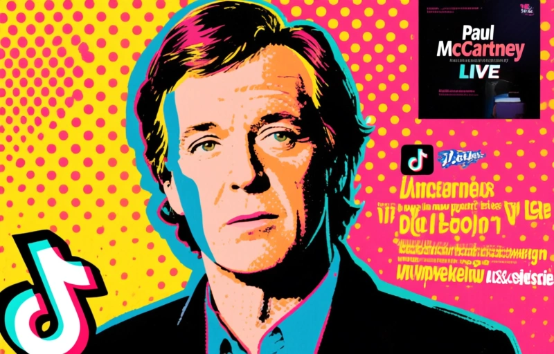 Paul McCartney lanceert album op TikTok Live