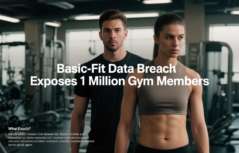 Visual representation of Basic-Fit Data Breach Exposes 1 Million Gym Members