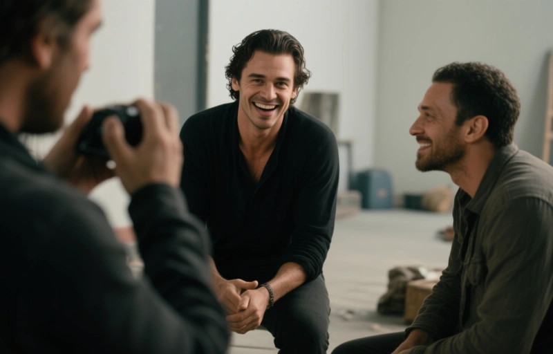 Austin Ponce wird von David und Roby De Vil durchgenommen