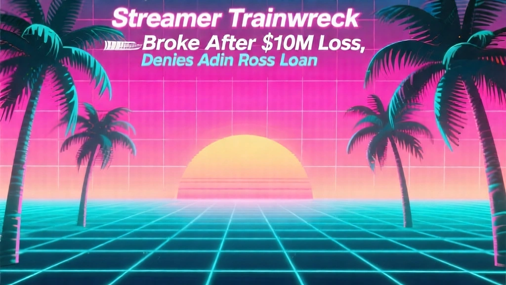 Streamer Trainwreck Broke After $10M Loss, Denies Adin Ross Loan