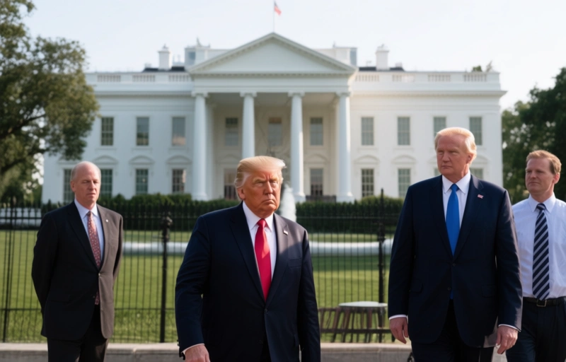 Visual representation of White House Calls It Routine, But Hospital Visit Raises New Trump Health Questions
