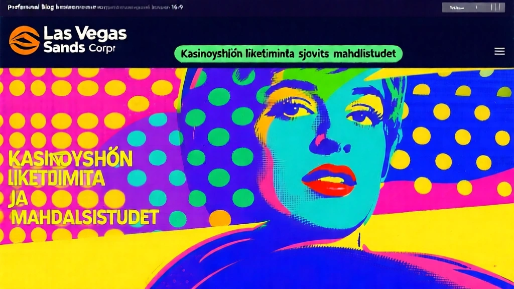 Las Vegas Sands Corp: Kasinoyhtiön liiketoiminta ja sijoitusmahdollisuudet
