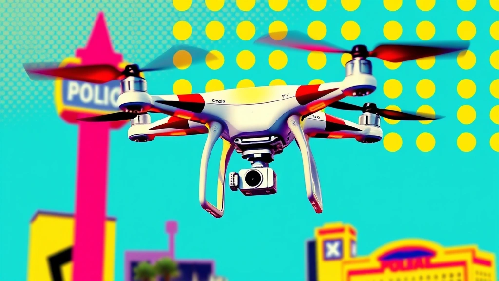 Drones policiales en Las Vegas: tecnología en acción