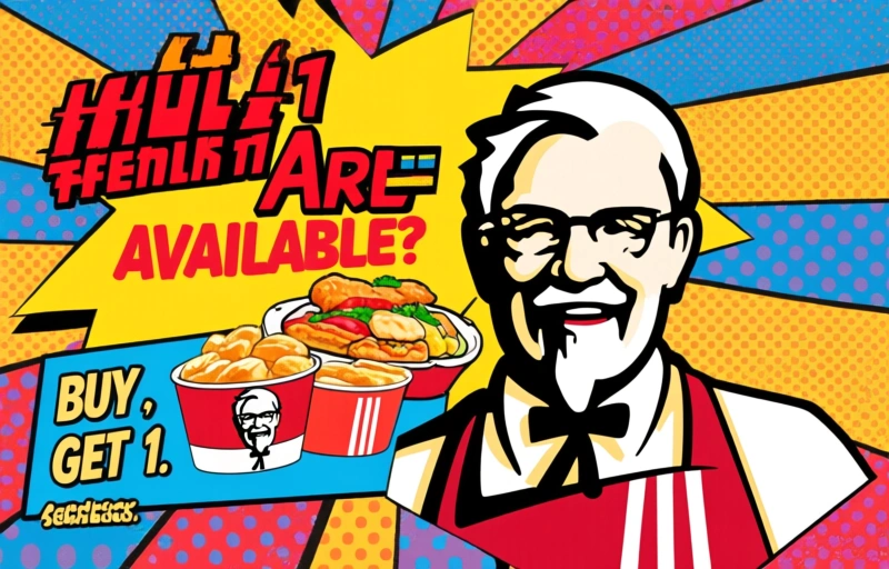 Visual representation of KFC Buy One Get One Free