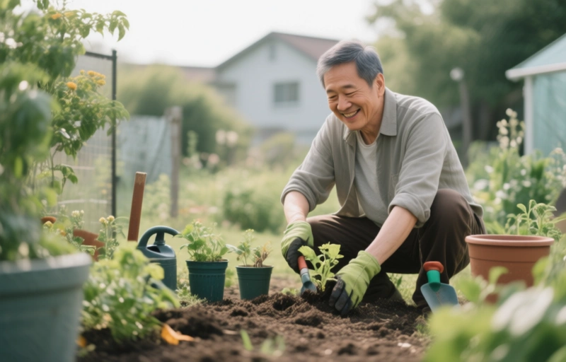 Mindful Father's Day: Gardening as Caregiving