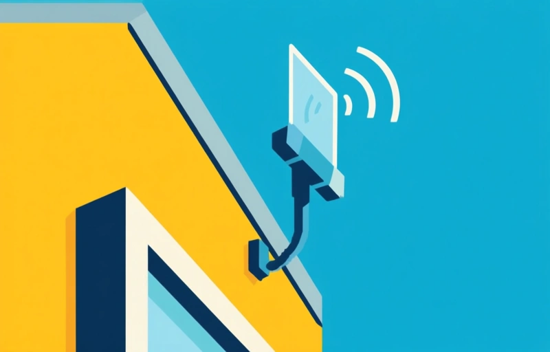 Visual representation of Wireless Power Through Glass