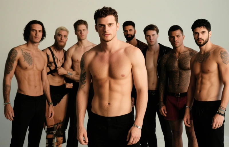 Visuelle Darstellung von Jake Mathews nimmt elf Ladungen in Gangbang-Szene