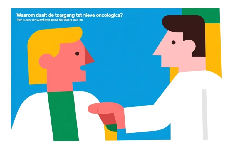 Visuele weergave van Kankerpatiƫnt wacht langer op nieuwe medicijnen