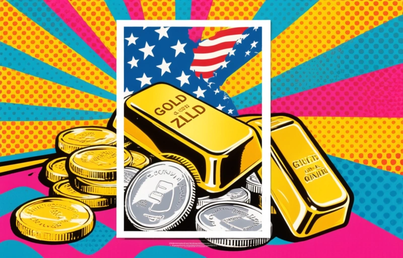 Goud en zilver dalen: impact van Amerikaanse inflatie