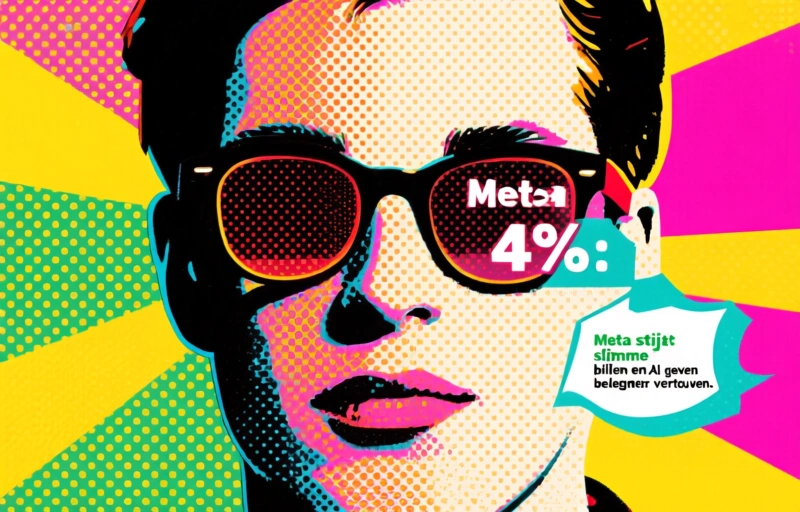 Meta stijgt 4%: slimme brillen en AI geven beleggers vertrouwen
