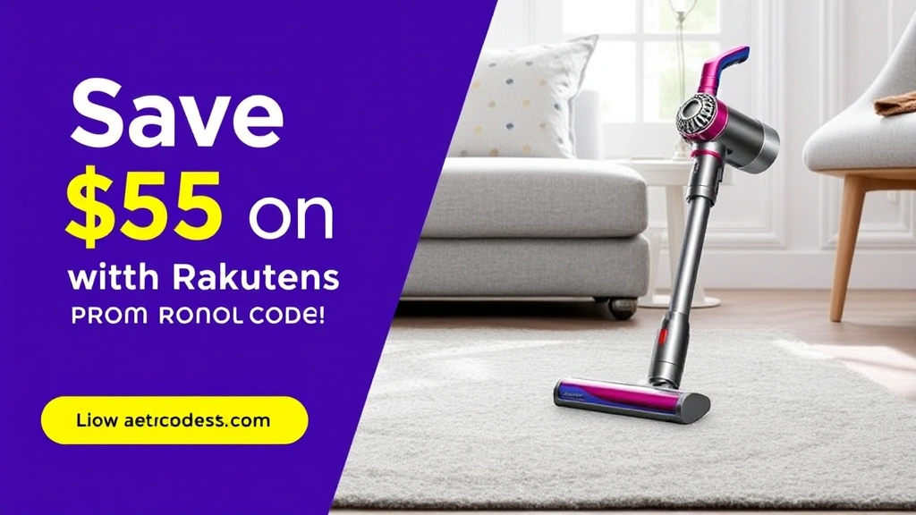 Save Up to $55 on Dyson Vacuums with Rakuten Promo Codes