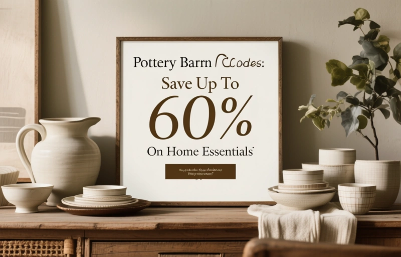 Visual representation of Pottery Barn Promo Codes