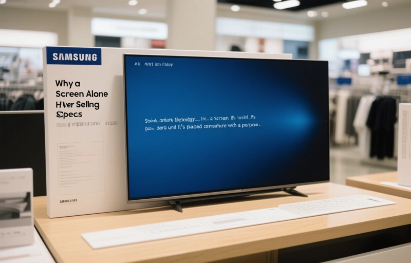 Visual representation of Samsung's Display Strategy