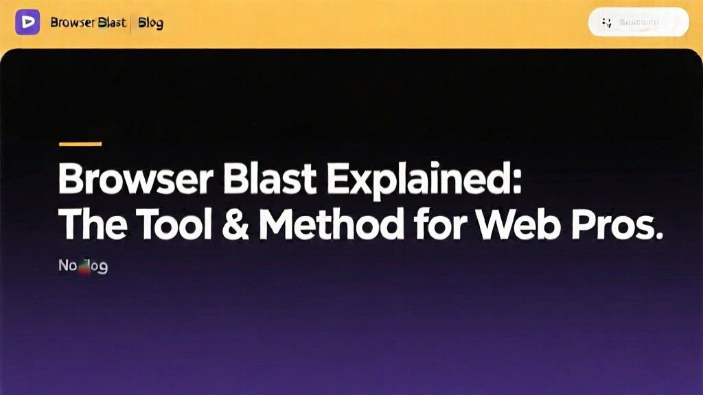 Browser Blast Explained: The Tool & Method for Web Pros