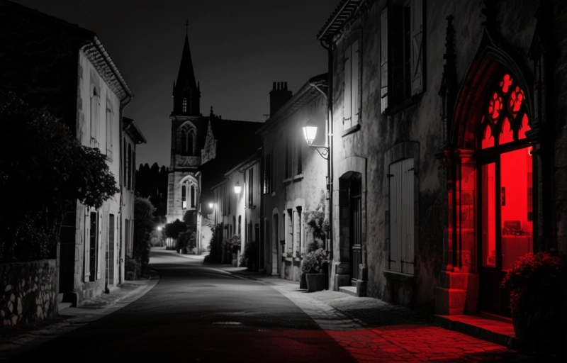 Visual representation of From California to France