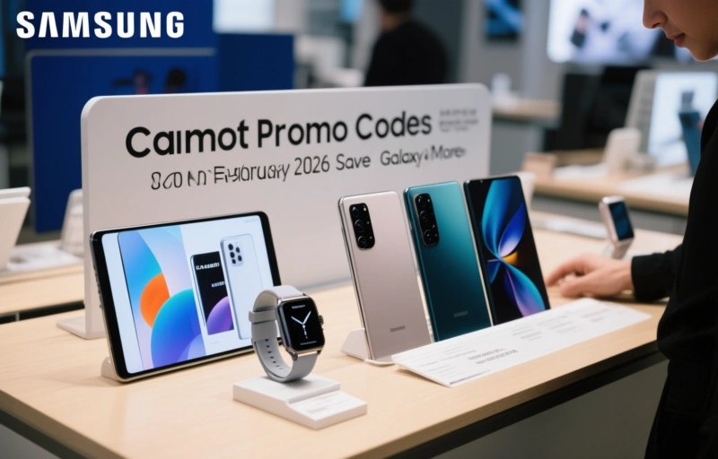 Visual representation of Samsung Promo Codes February 2026