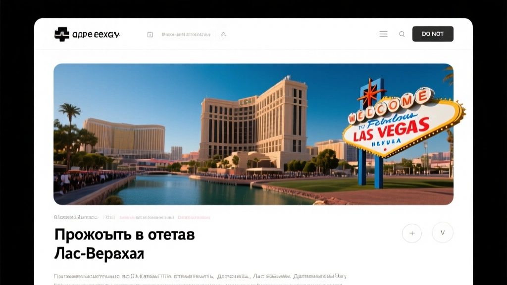 Проживание в отелях Лас-Вегаса